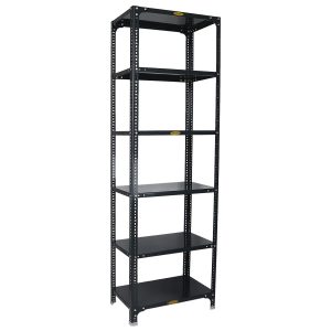 Mil-Nil Prime CRC Sheet 6 Shelf Multipurpose Slotted Angle Rack, 78 x 24 x 15 Inch, 22 Gauge (78 x 24 x 15, Grey) 16 Gauge Angles