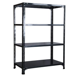 Mil-Nil Prime CRC Sheet 4 Shelf Multipurpose Storage Rack, 48 x 36 x 18 Inch, 22 Gauge (Grey) 16 Gauge Angles