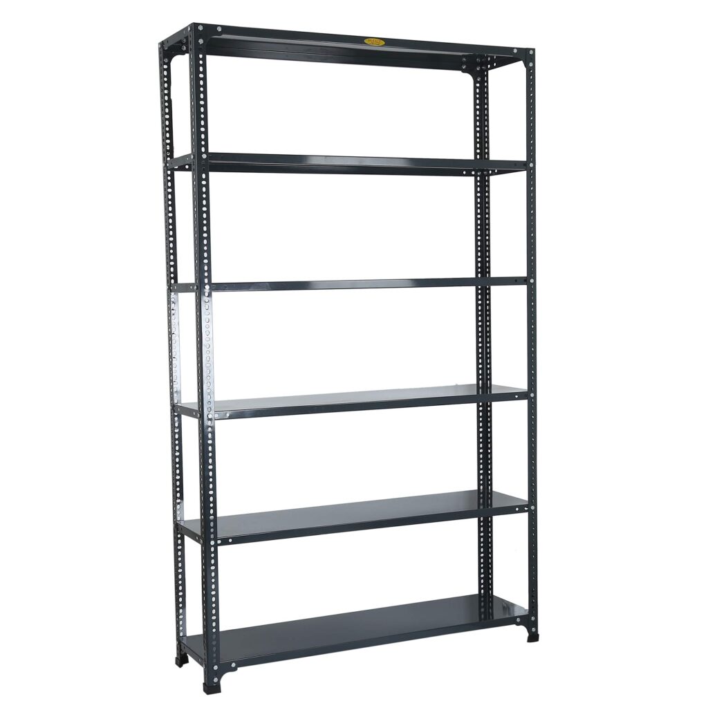 Prime Steel Rack Mil-Nil Multipurpose Prime CRC 24 Gauge Sheet 6 Shelf 16 Gauge Slotted ...